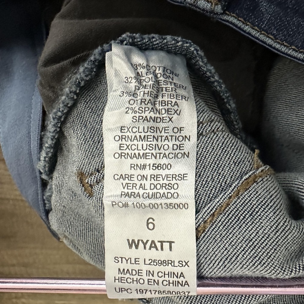 Wit & Wisdom Indigo Wide-Leg Jeans - Picture 6 of 15